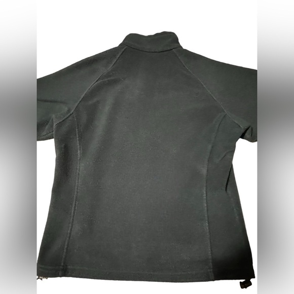 Columbia Women’s Size Medium Black Long Sleeve Zip Up Sportswear Fleece Jacket - Picture 14 of 15